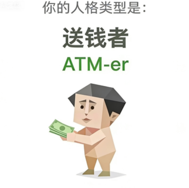 SBTI ATM-er 送钱者 人格类型：行，这事交给我。