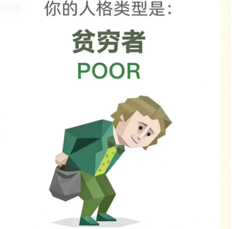 SBTI POOR 贫困者 人格类型：钱不多，但事能成。
